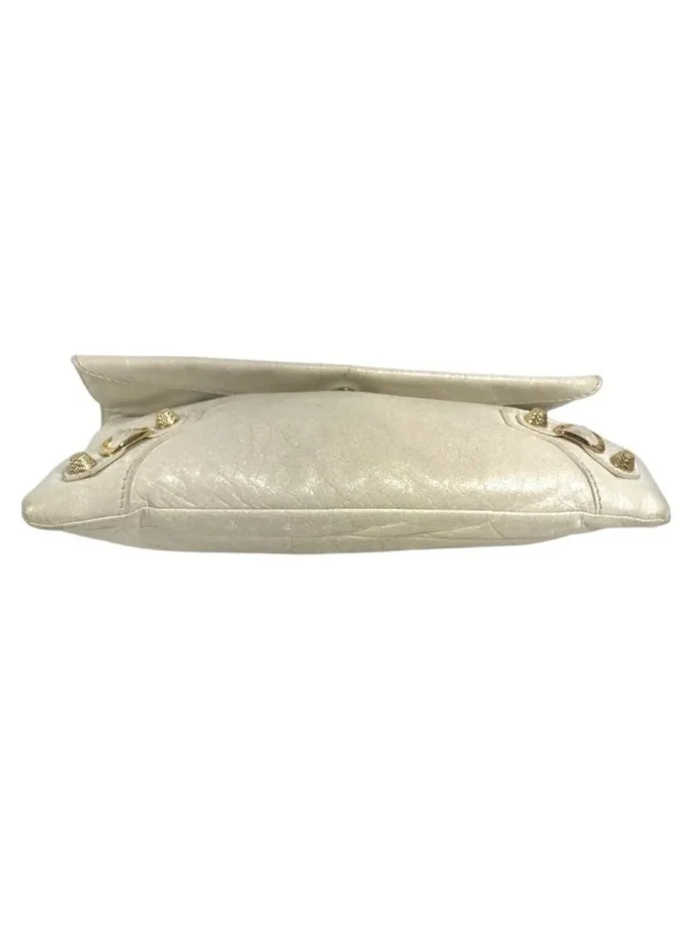 Balenciaga Clutch Giant Envelope Leather White